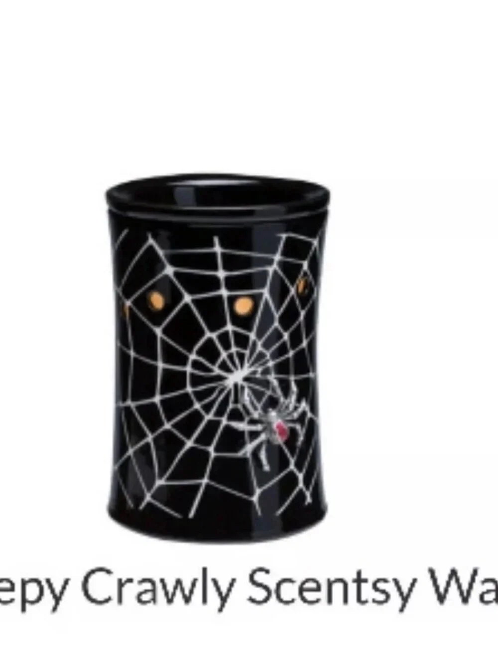 🕷️ NEW NIB Scentsy Creepy Crawly Spiderweb Wax Warmer Retired Halloween 2013 🕷
